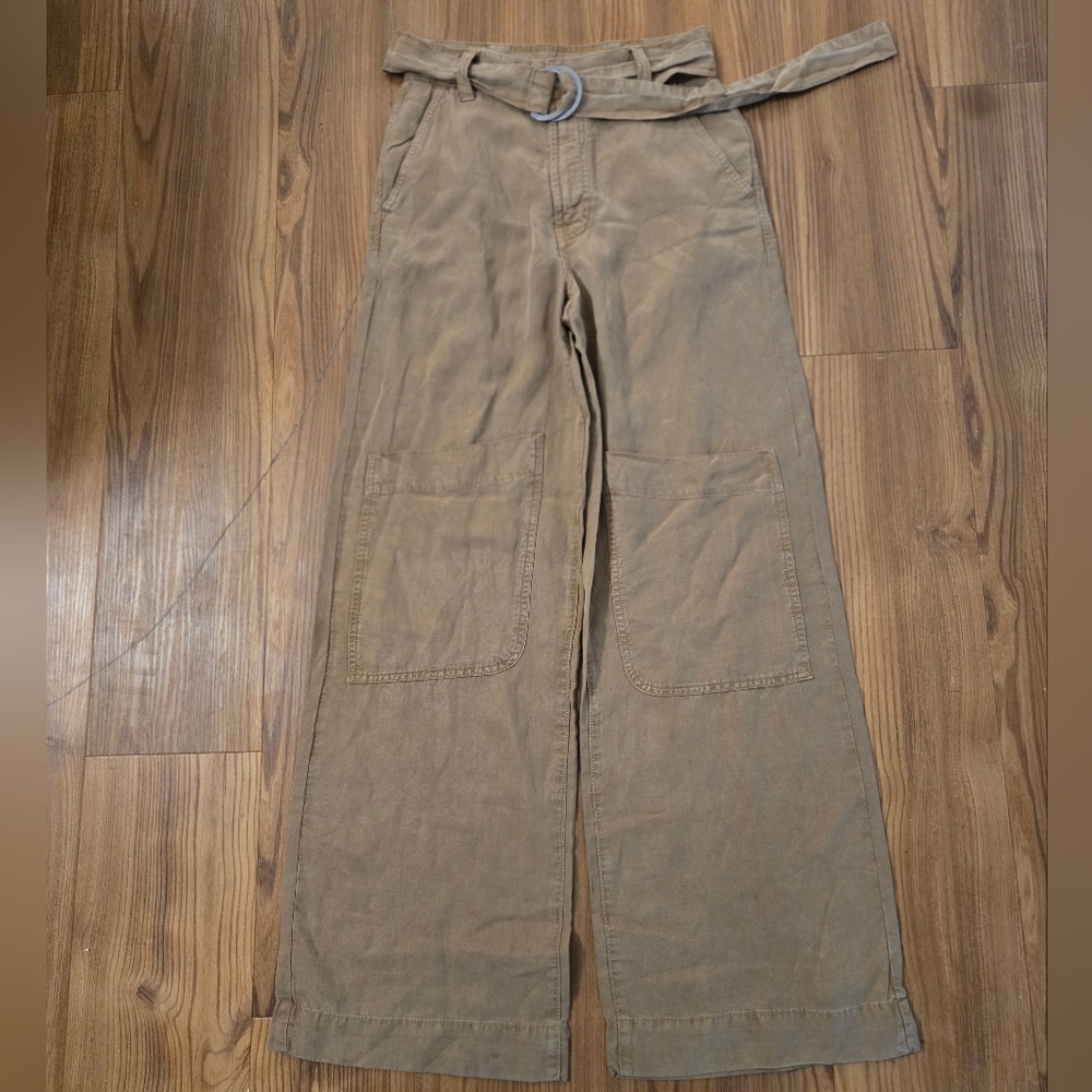 Zara Wide Leg Utility Trousers XS - Picture 3 of 11